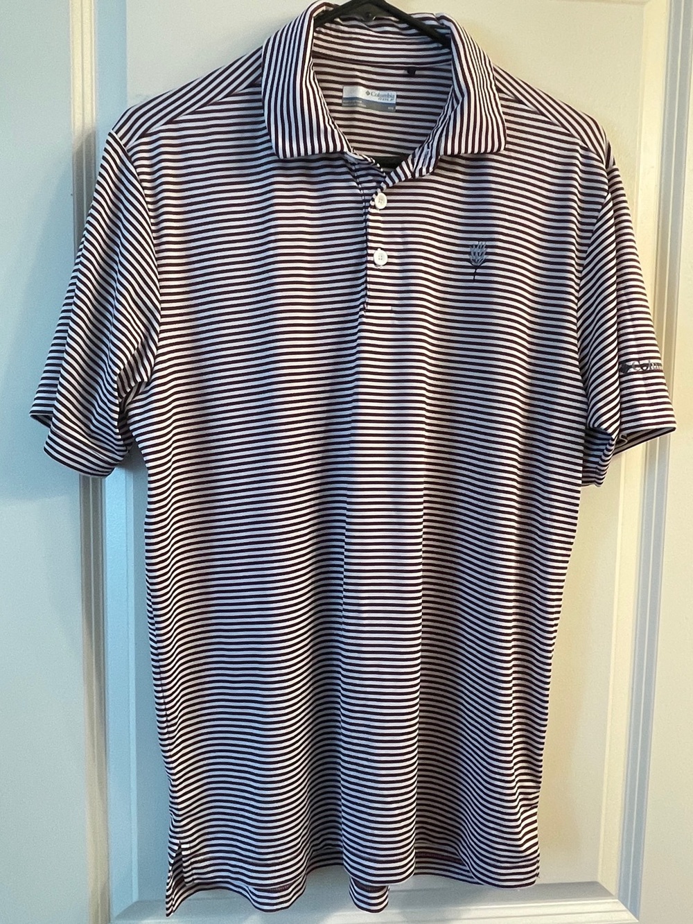 Men’s Columbia Striped Polo shirt